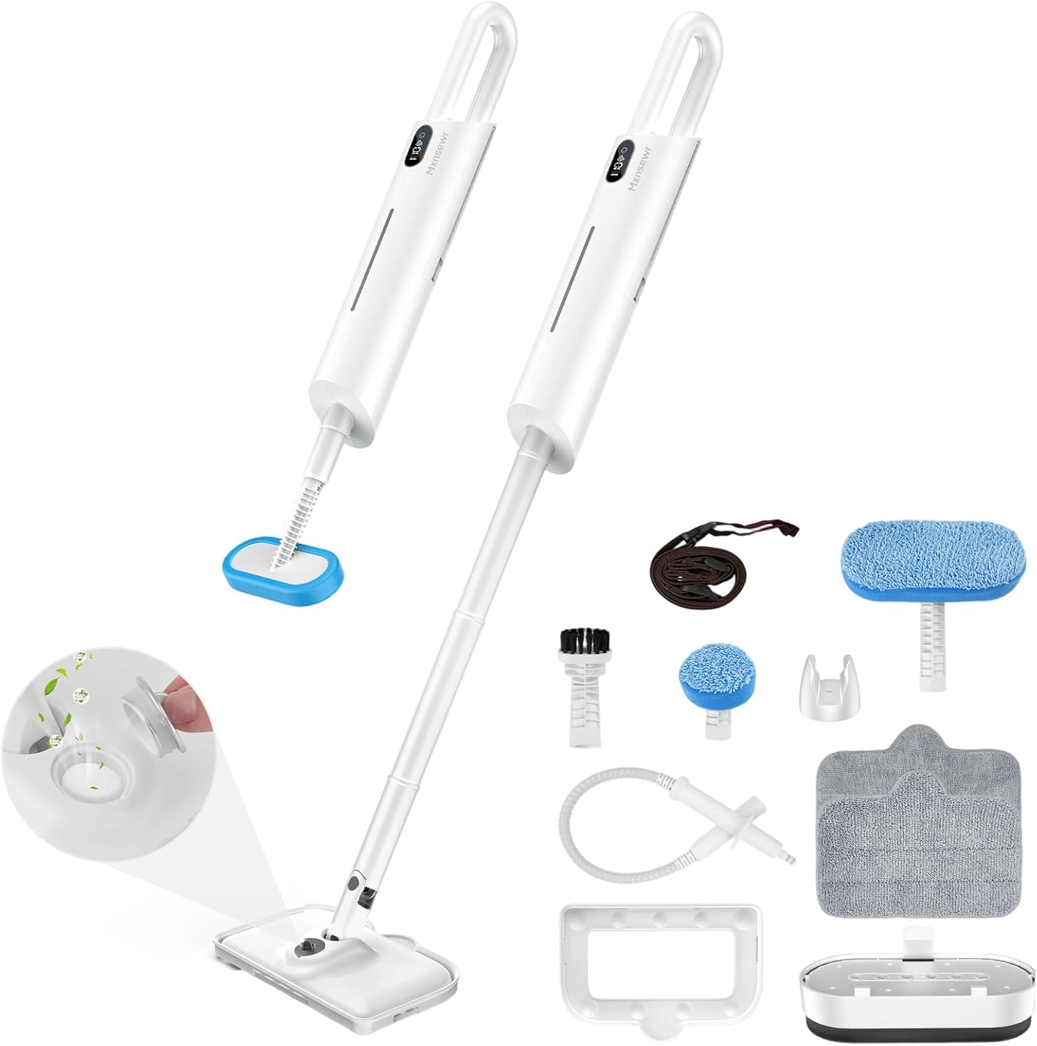 Steam Mop All-in-one for Floor Cleaning, MultiPurpose Steam Cleaner for Home