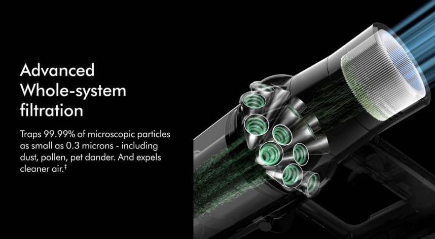 Dyson V11 Complete Bagless Cordless Stick Vacuum for All Floor Types with Grab-and-Go Floor Dok, Whole-Machine Filtration and Accessory Kit, Iron