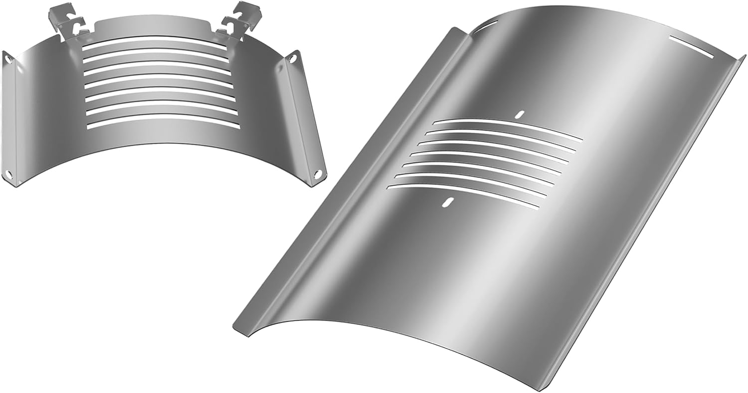 PB1285KC Combo Grill Replacement Parts, Flame Broiler Slide Cover & Bottom for Pit Boss Accessories, Pitboss Heat Deflector Diffuser for Pit Boss Platinum KC Combo/Charleston 1020 Combo Pellet Smoker