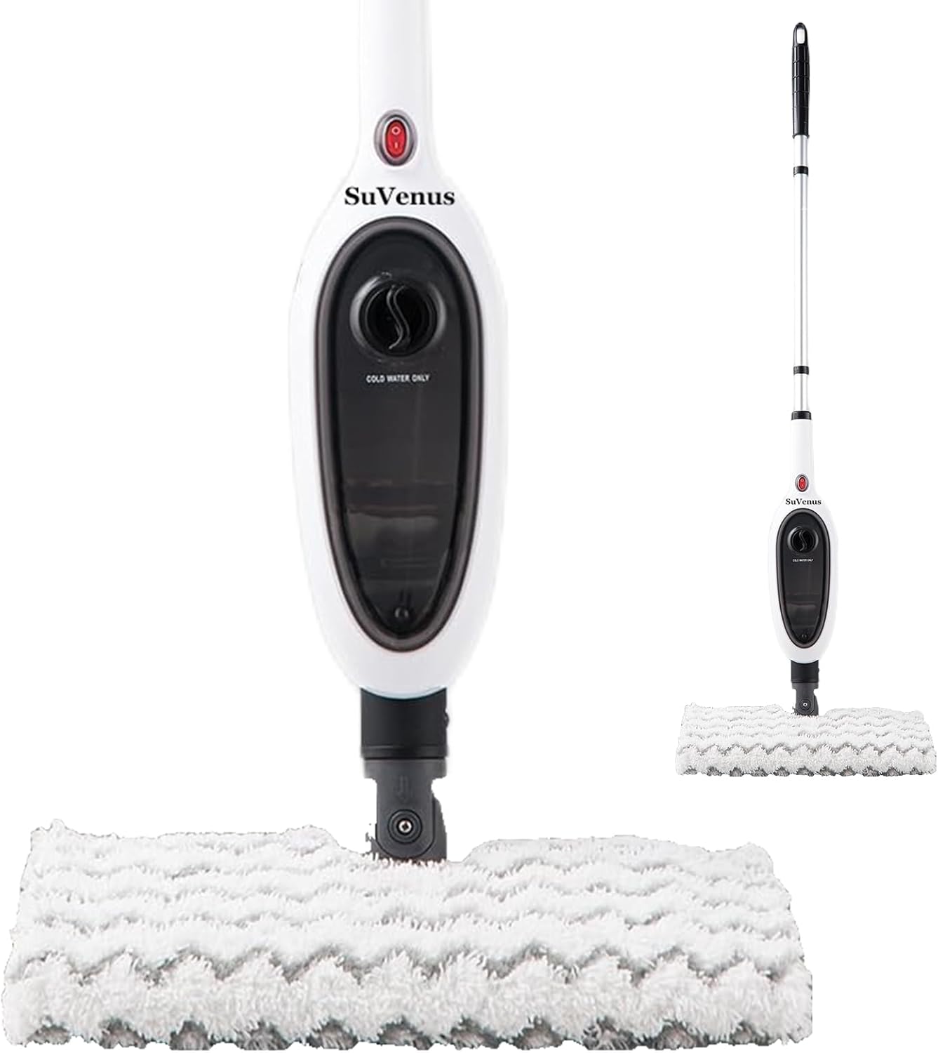Steam Mop for Floor Cleaning Floor Steamer for Hardwood Floors with 2 Mop Pads, 16FT long Cord