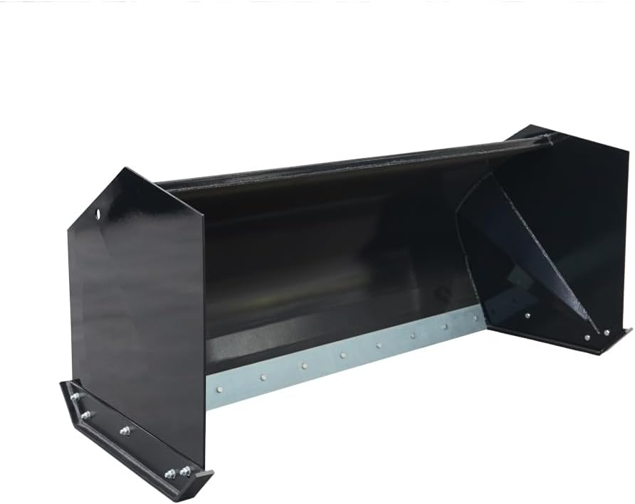 Skid Steer Snow Pusher Attachment: 48