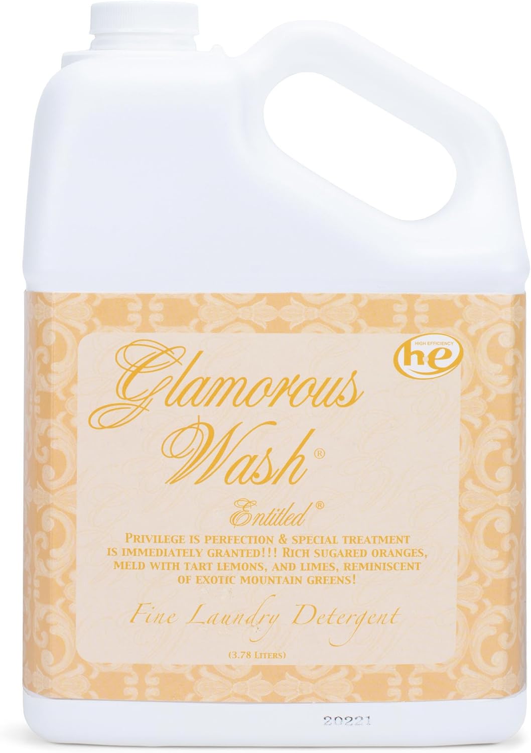 Tyler ENTITLED Glamorous Fine Laundry Detergent, 128 Ounce