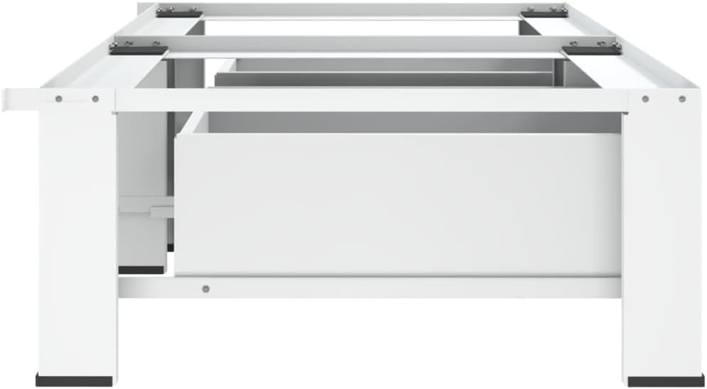 Washing and Drying Machine Pedestal with Pull-Out Shelves White,Home & Garden,Household Appliance Accessories,Laundry Appliance Accessories,Washer & Dryer Accessories,337045