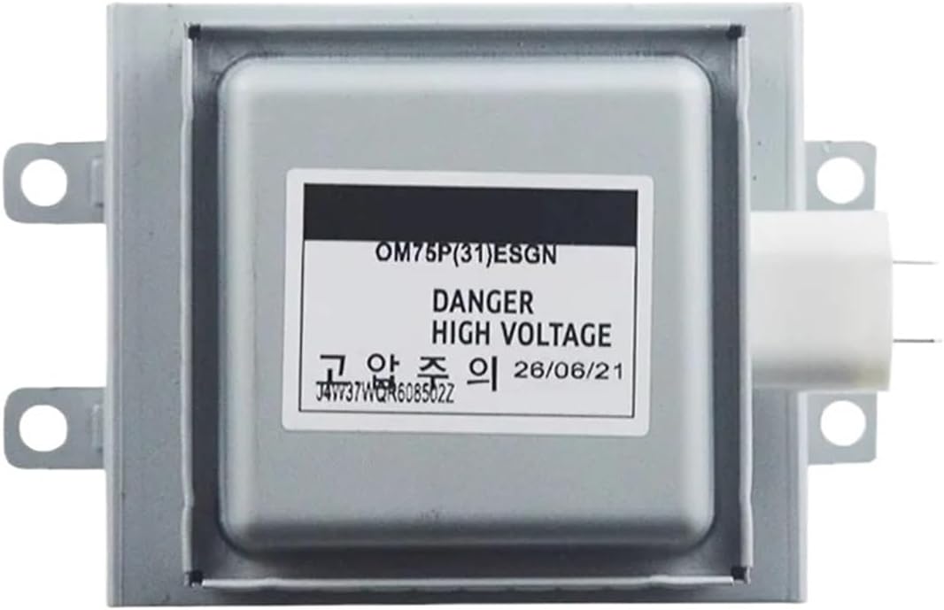 Microwave Oven Magnetron, OM75P(31) ESGN Air Cooled Magnetron 1000W OM75P(31), Compatible For Samsung, Microwave Oven Industrial Replacement Parts