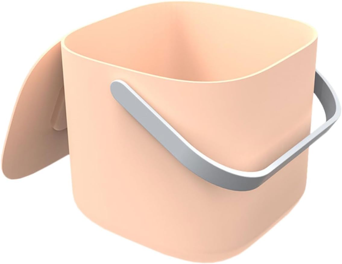 1pc Portable Mini Washer Underwear Washing Machine for Clothes Apparel Fruits Vegetables Compact Design Auto Shut off for Camping Apartment Use