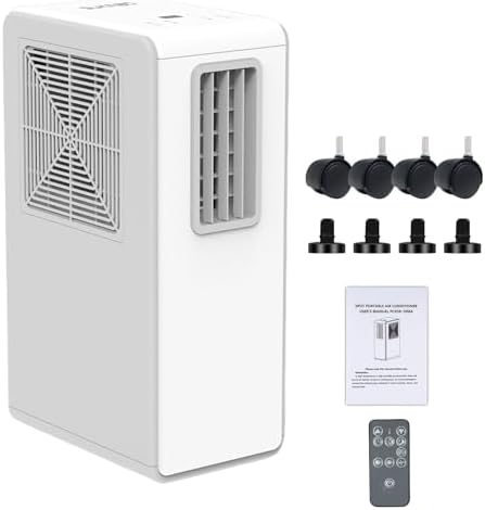 Portable Air Conditioner, 3-in-1 Evaporative Cooler with 3 Speeds, No Installation Required, Quiet Operation for Bedroom, Office, Kitchen (26-46dB)