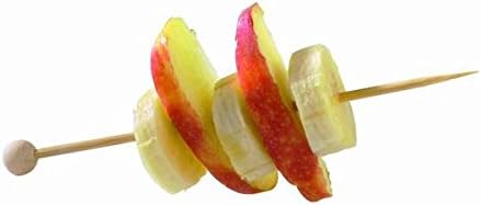 PackNWood 210BBOUL14 Natural Bamboo 5.5 Ball Skewer - 2000 / CS