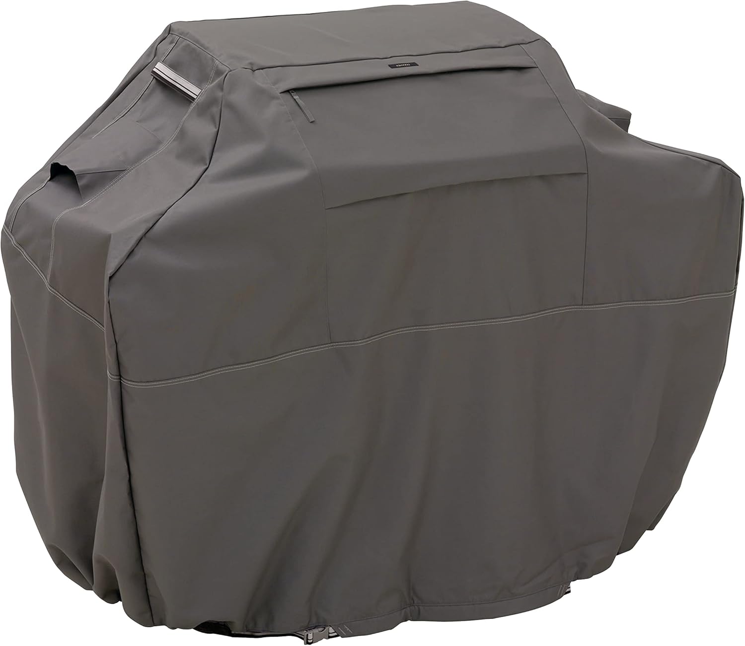Classic Accessories Ravenna Water-Resistant 80 Inch BBQ Grill Cover, Dark Taupe