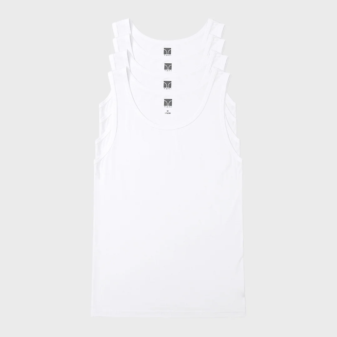 4 Pack Silktouch TENCEL™ Modal Air Tank Top