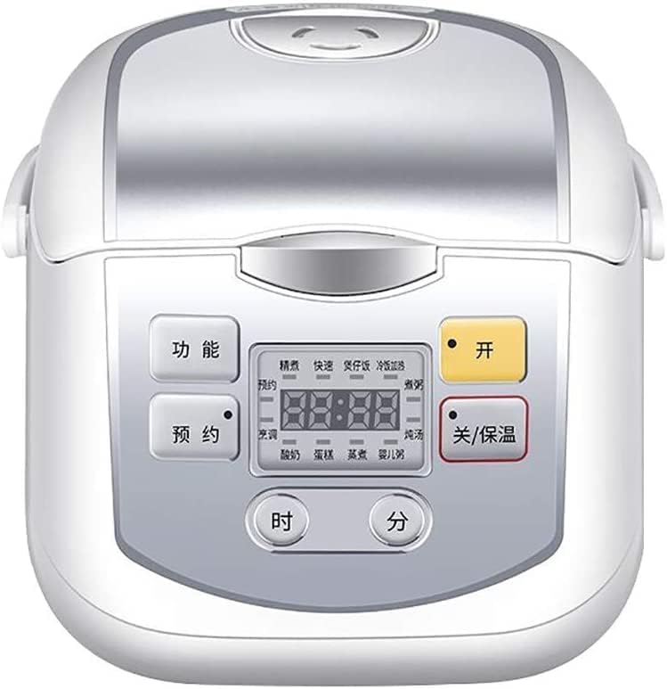 Rice Cooker, 24 Hours Appointment, Household 2L-400W, Smart Insulation, Multi-function Small Appliances, Suitable For 2-4 People