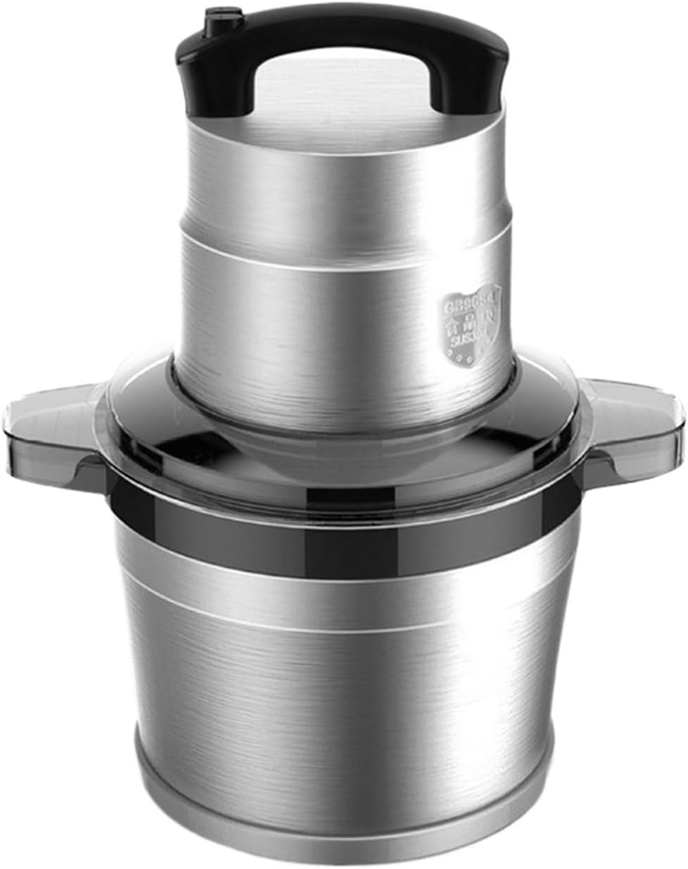 6L Stainless Steel Meat Grinder Blender Chopper Electric Mincing Machine Household Or Commercial Processor Garlic Crusher(US_220 V)