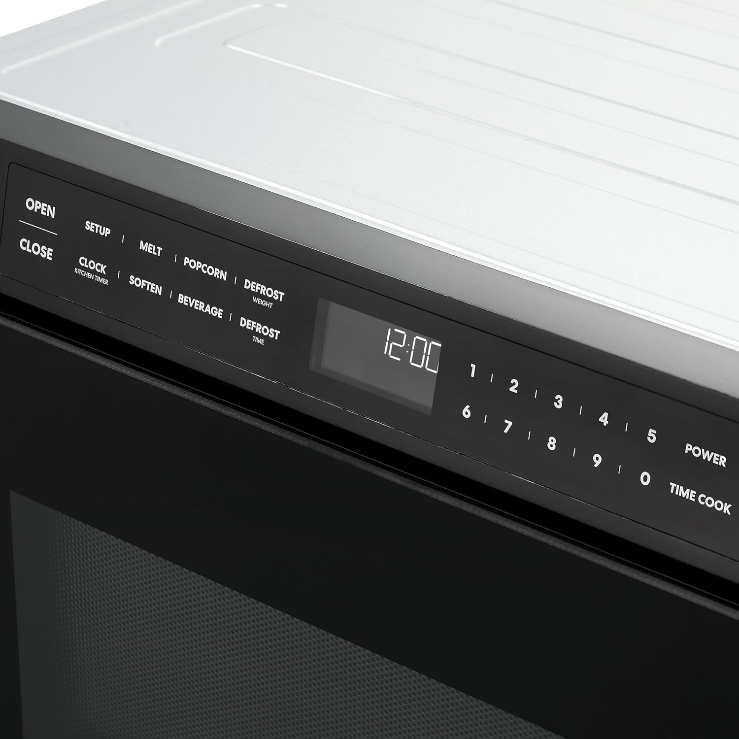 COSMO COS-12MWDBK-NH 24 in. Haven Collection 1.2 cu. ft. Built-in Microwave Drawer, 1000W, Touch Controls, Defrosting Rack in Matte Black