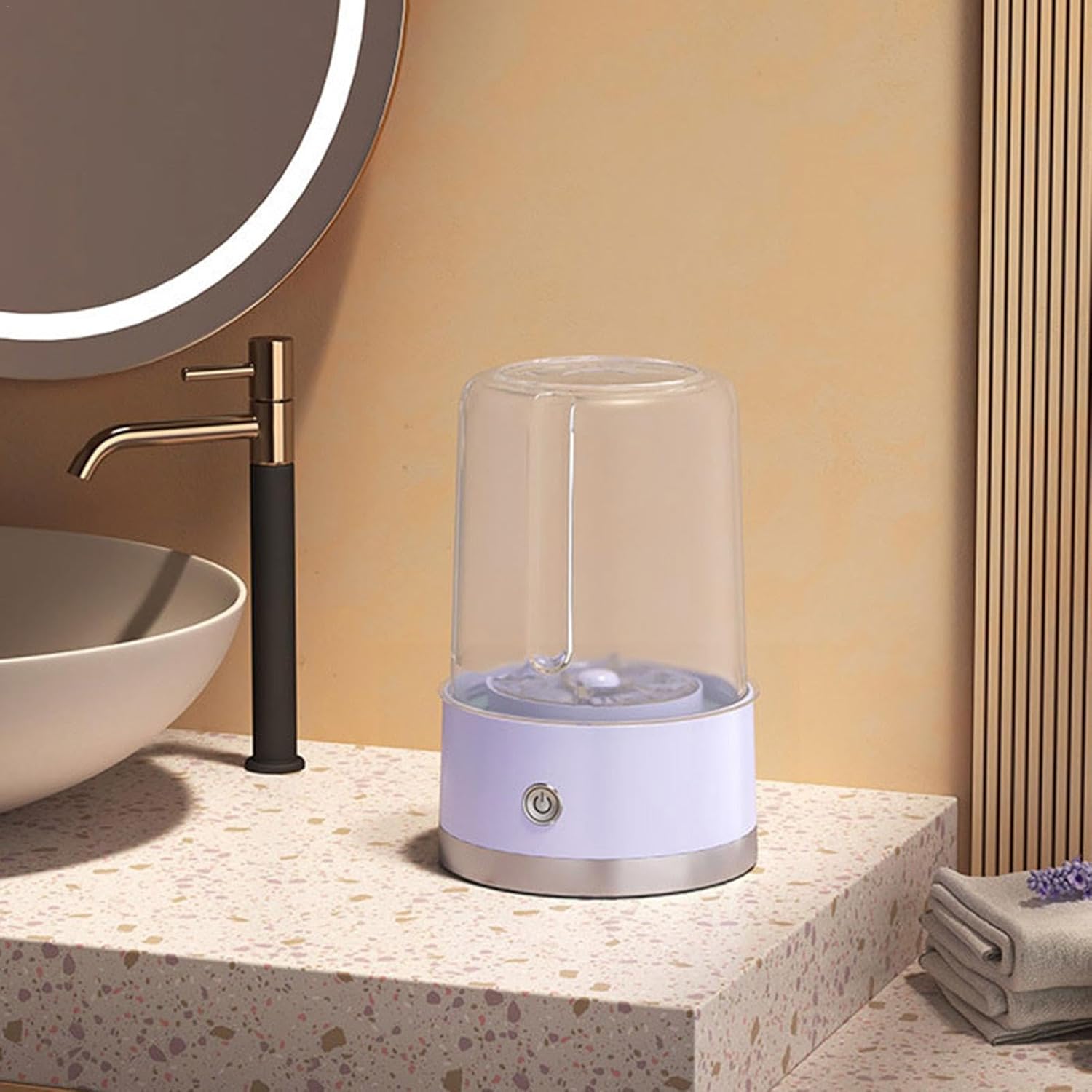 Compact Washer | Cordless Rechargeable Small Washer | Portable Laundry Solution For Apartments, Dorms, Camping, RV Travel, Electric Washing Machine For Quick And Efficient Cleaning The Go