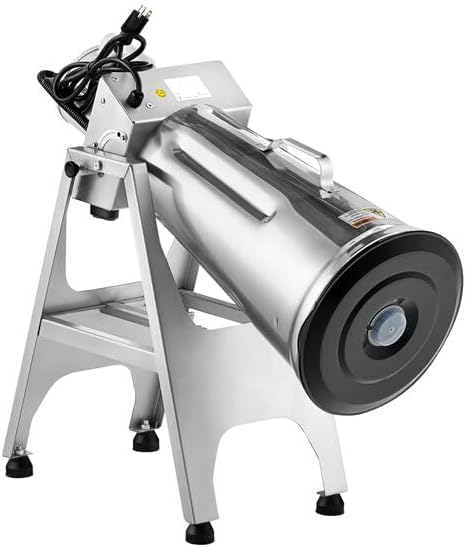 5 Gallon Heavy-Duty Tilting Blender, 110V, 1 hp, Stainless Steel, Commercial Kitchen Equipment