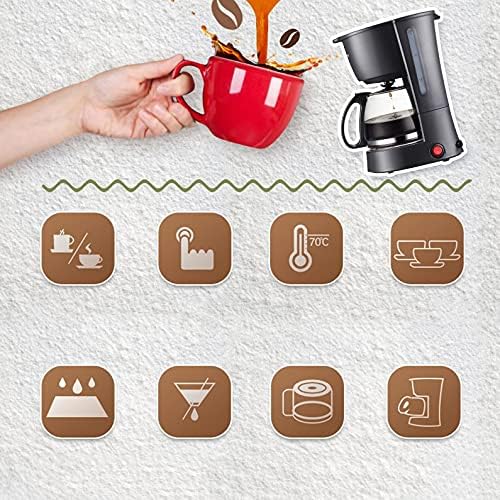 Coffee Machine Coffee Machine Home Small Automatic Mini American Drip Coffee Pot for Tea Making Tea Hot Water Multifunctional Household appliances