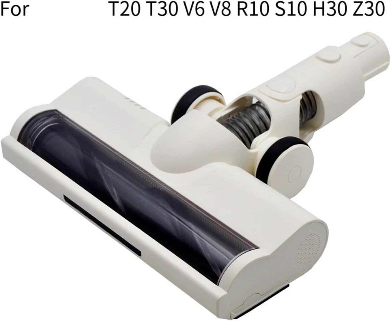 Electric Floor Brush Head, Compatible For Dreame, T20 T30 V6 V8 R10 S10 H30 Z30(Black)
