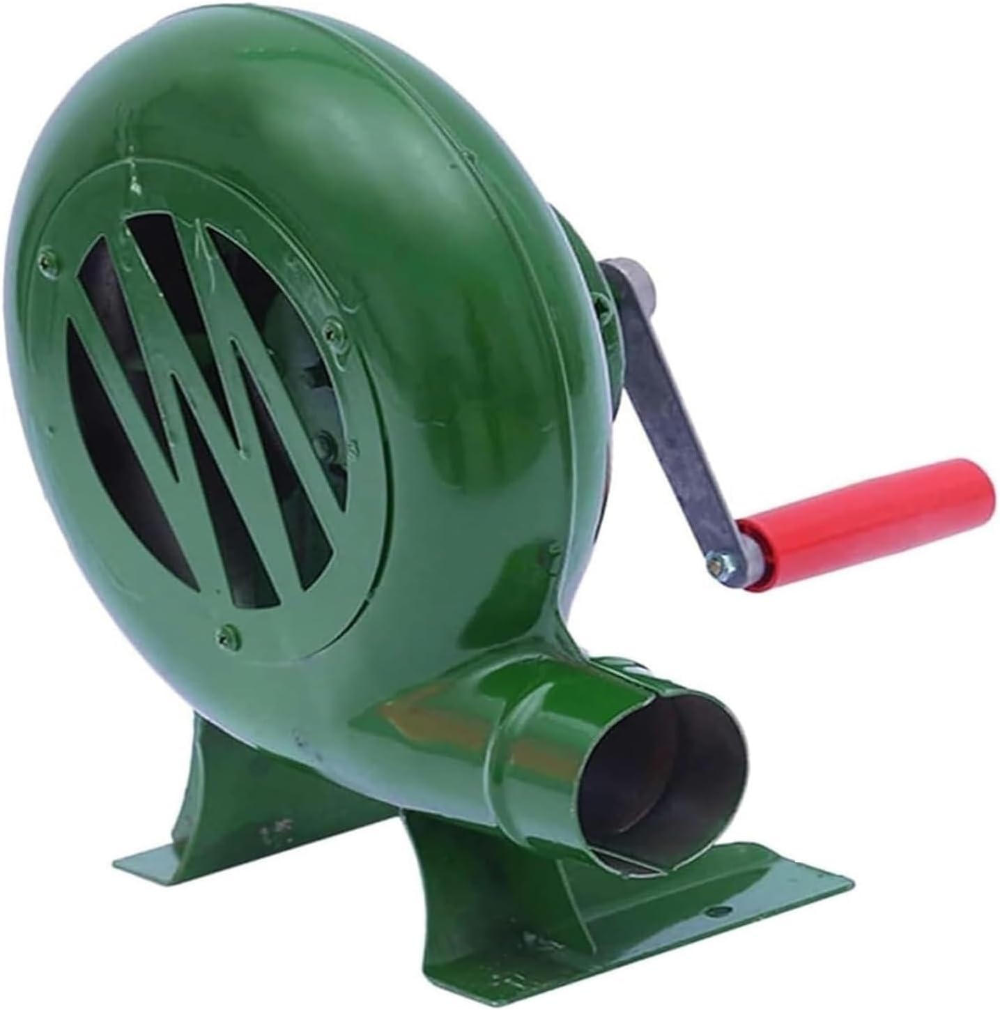 Hand Crank Blower, Cooking Manual Portable BBQ Air Blower, Hand Blower with Hand Crank Tool, for Camping Outdoor Flame Exciter(120W)
