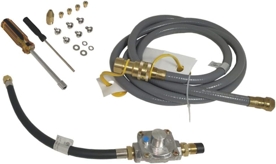 Natural Gas Conversion Kit for CT Copper Tailor 6-Burner Outdoor Kitchen BBQ Gas Grill Island