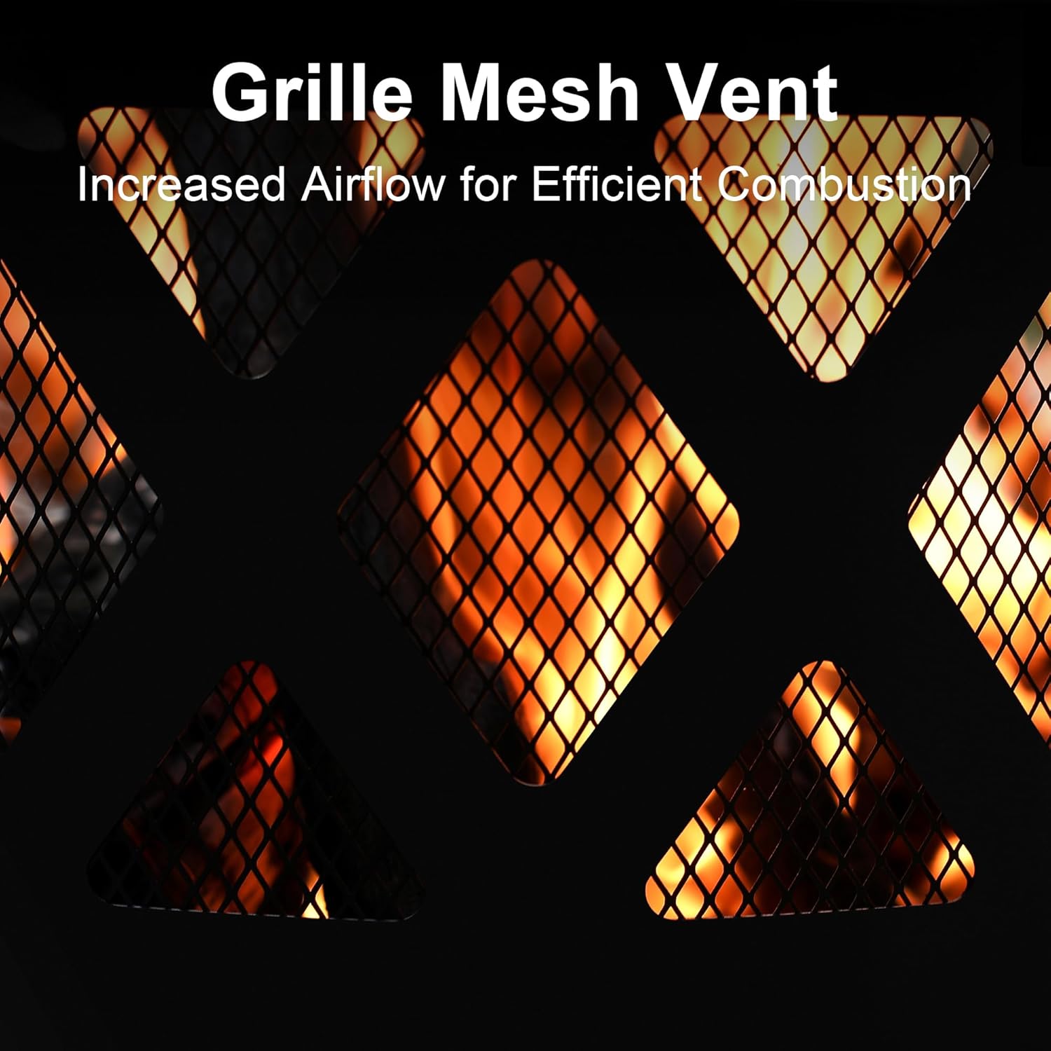 BALI OUTDOORS Fire Pit with Poker, 32 inch Outdoor Fire Pit Patio, Wood Burning Firepits for Outside with Grill