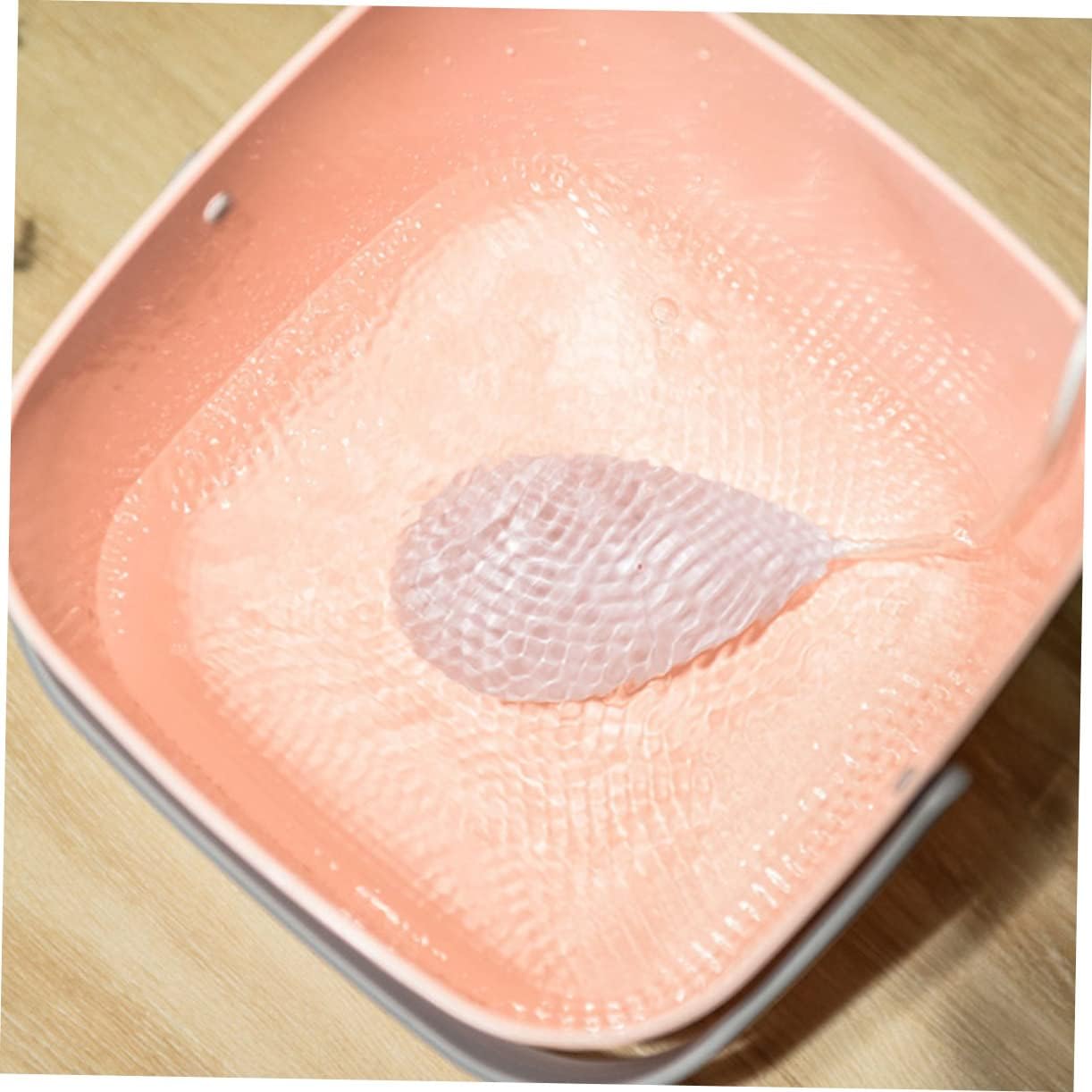 1pc Portable Mini Washer Underwear Washing Machine for Clothes Apparel Fruits Vegetables Compact Design Auto Shut off for Camping Apartment Use