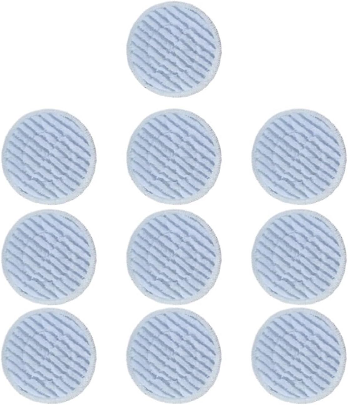 10pcs Cleaning Pads Replacement Steam Mop Cloths Compatible for Shark S7001, Shark S7000AMZ, S7000 S7001TGT S7201 Series Steam Mop Pads