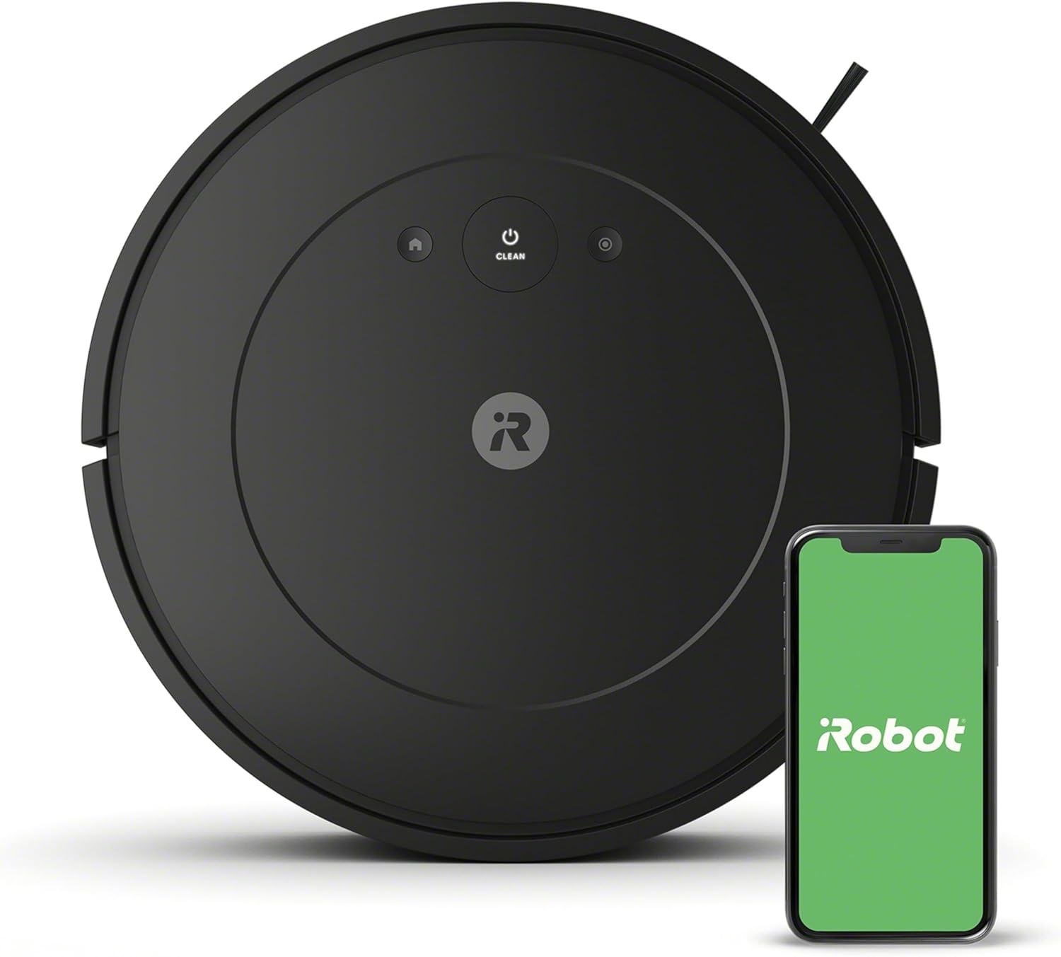 iRobot Roomba Essential Vac Robot Vacuum - Power-Lifting Suction, Quiet Cleaning, Multi-Surface, Cleans in Rows, Self-Charging, Compatible with Alexa