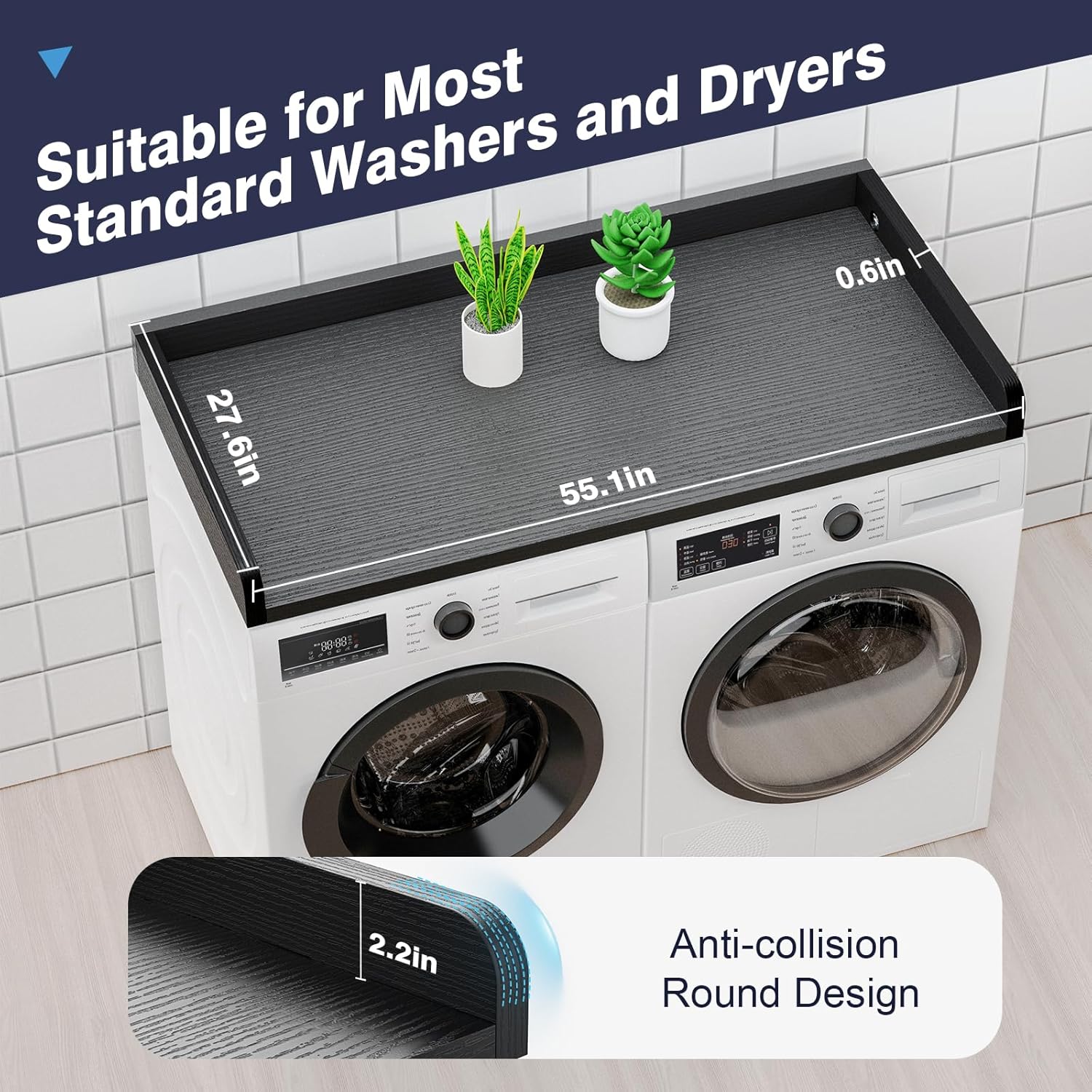 Washer Dryer Countertop, 27.5