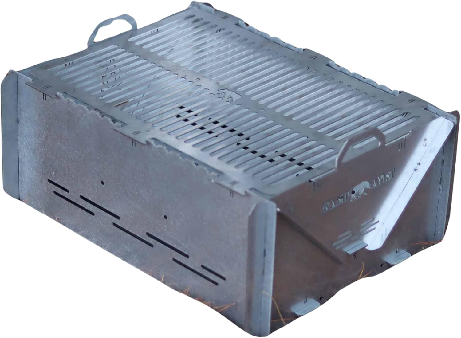 Fish Grilled BBQ & Fire Pit | Portable, Durable, 2mm Galvanized Steel | With Foldable Special Box