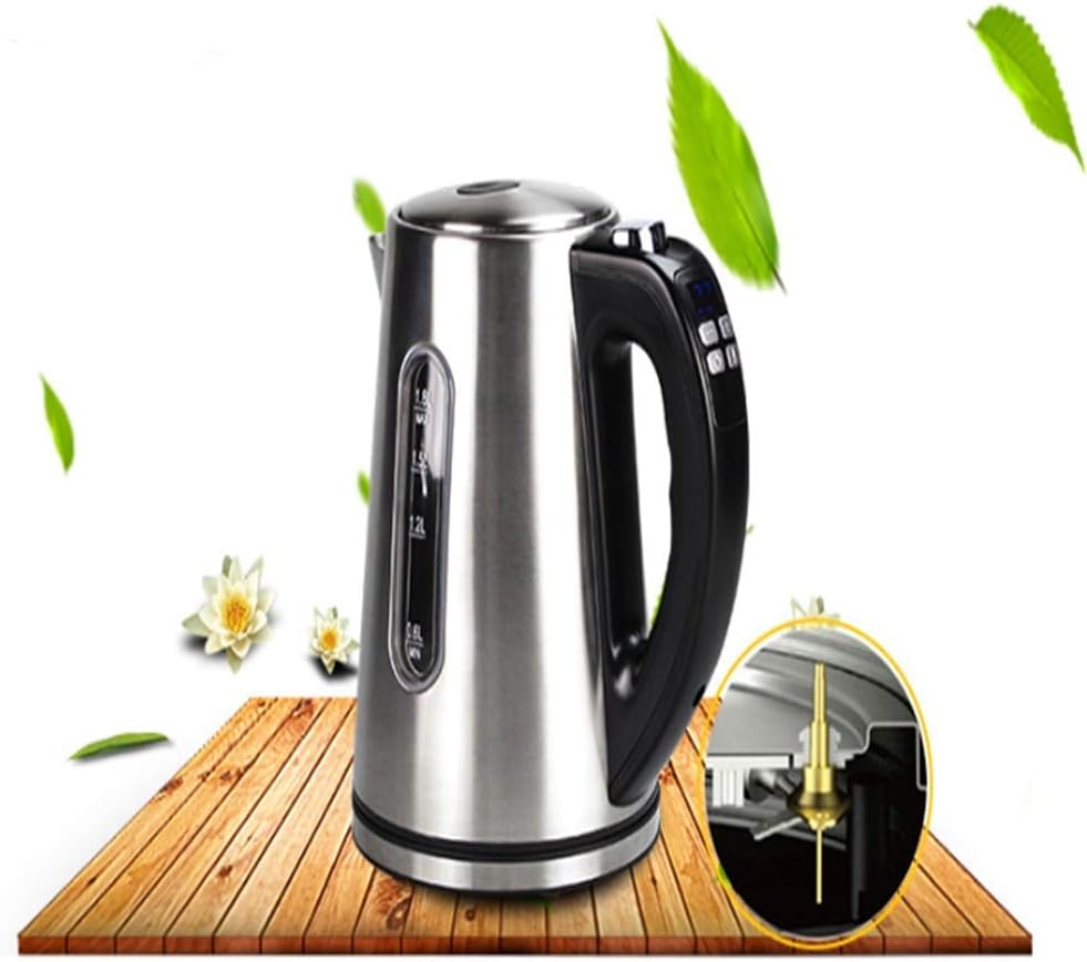 Kettles, Electric Kettle Stainless Steel 1.8L with Insulation Function Kettle, Life Small Appliances