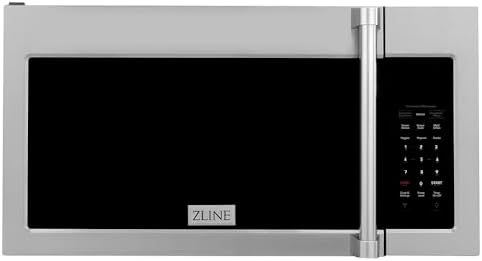 ZLINE Over the Range Convection Microwave Oven in Stainless Steel with Traditional Handle and Sensor Cooking