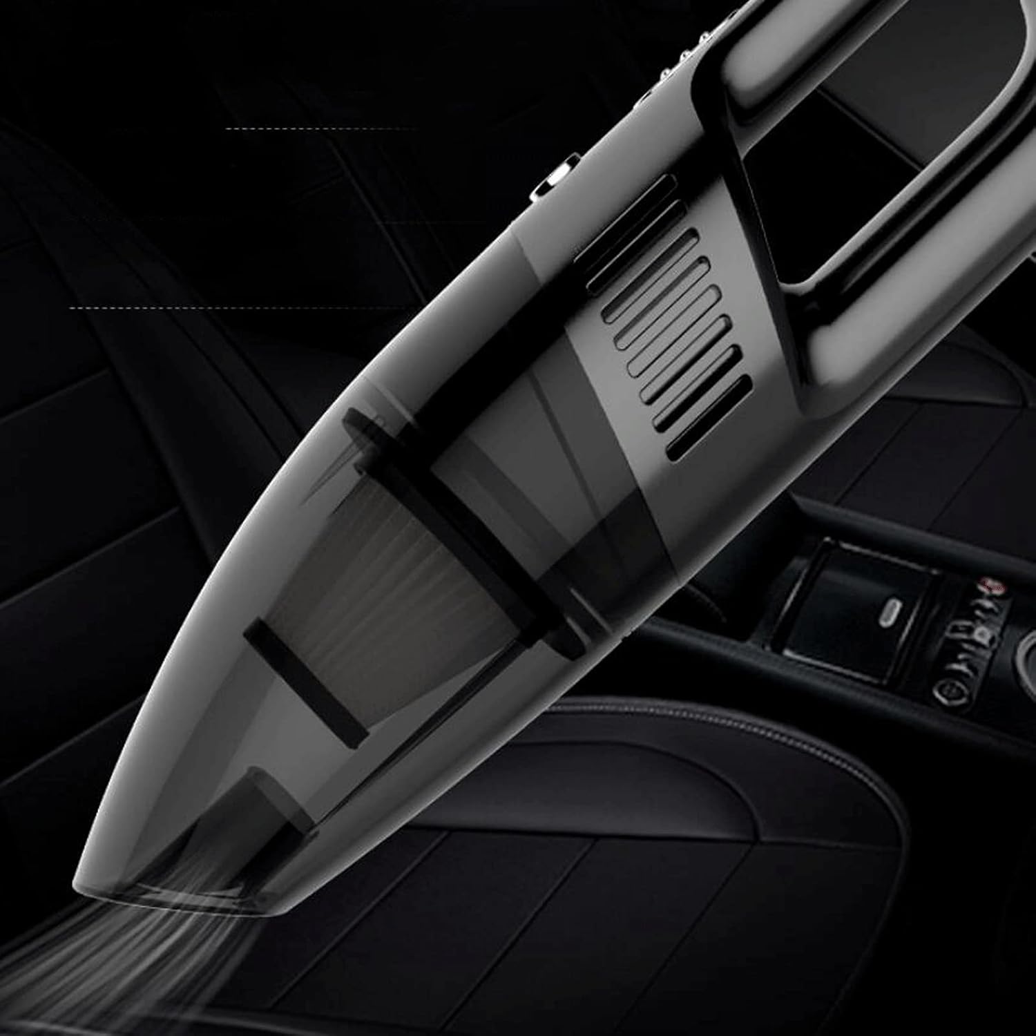 Hand held Vacuum Wet and Dry Dual-use Vacuum Cleaner Car Vacuum Car Portable Handheld Vacuum Cleaner (Color : Silver)