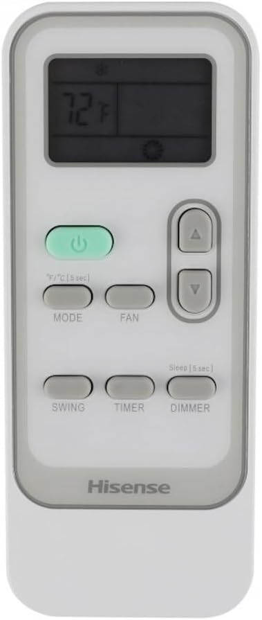 Hisense AP0522CR1W Portable Air Conditioner 5000-BTU DOE 115-Volt Vented (Renewed)