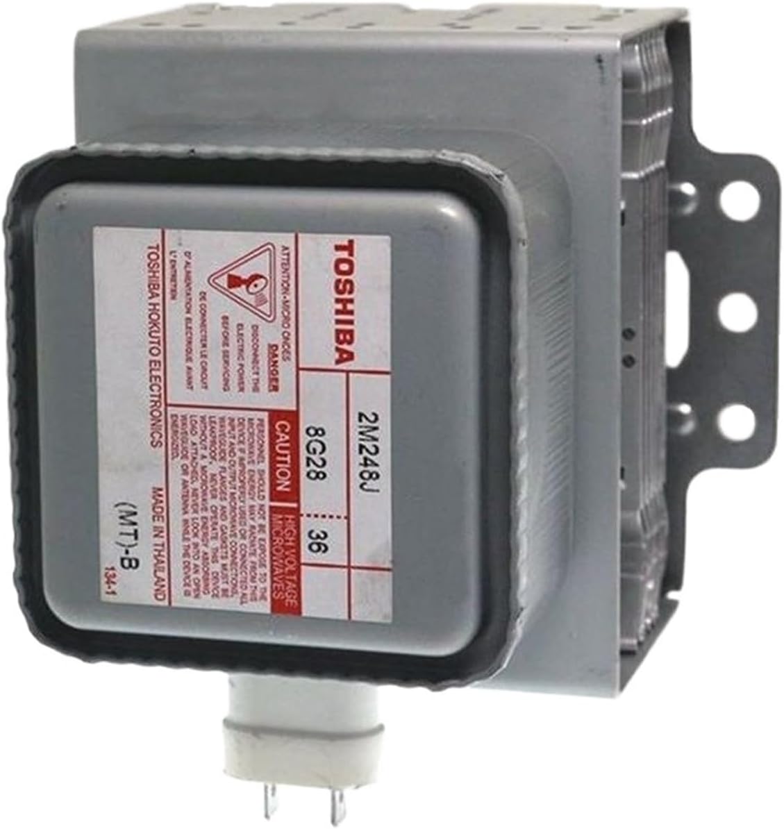 Microwave Oven Magnetron For 2M248J Industrial Heating Replacements