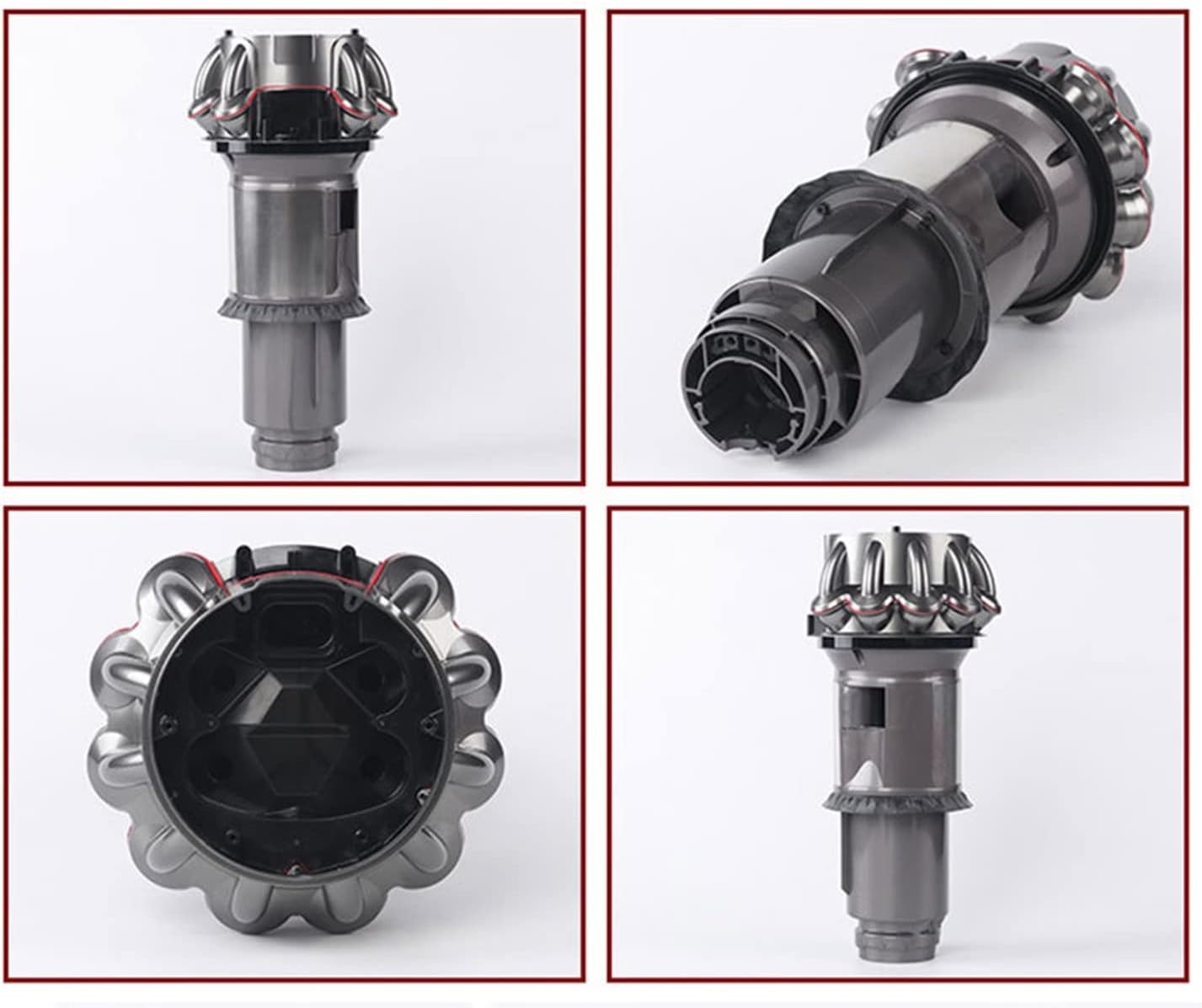 Compatible with Dyson V10 U.S Dust Bin Accessories Handheld Vacuum Cleaner Cyclone Dust Collector Motor Head Trash Can Spare Parts (Color : V10 US version-04)