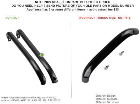 EQUIP. DR US EAP2321318 PS2321318 EDR21318X1 compatible with Microwave Assy-Handle fits old #s EAP2321318 PS2321318