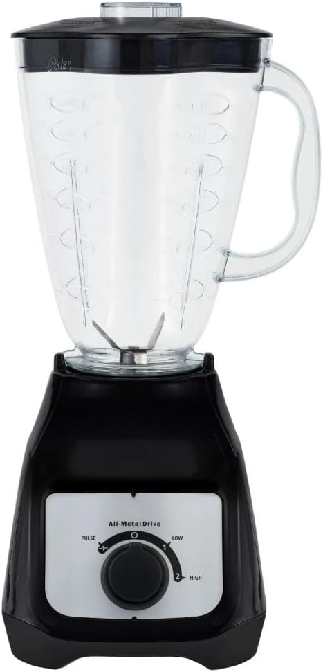 Classic 3-Speed Blender, Smoothie Blender - Black