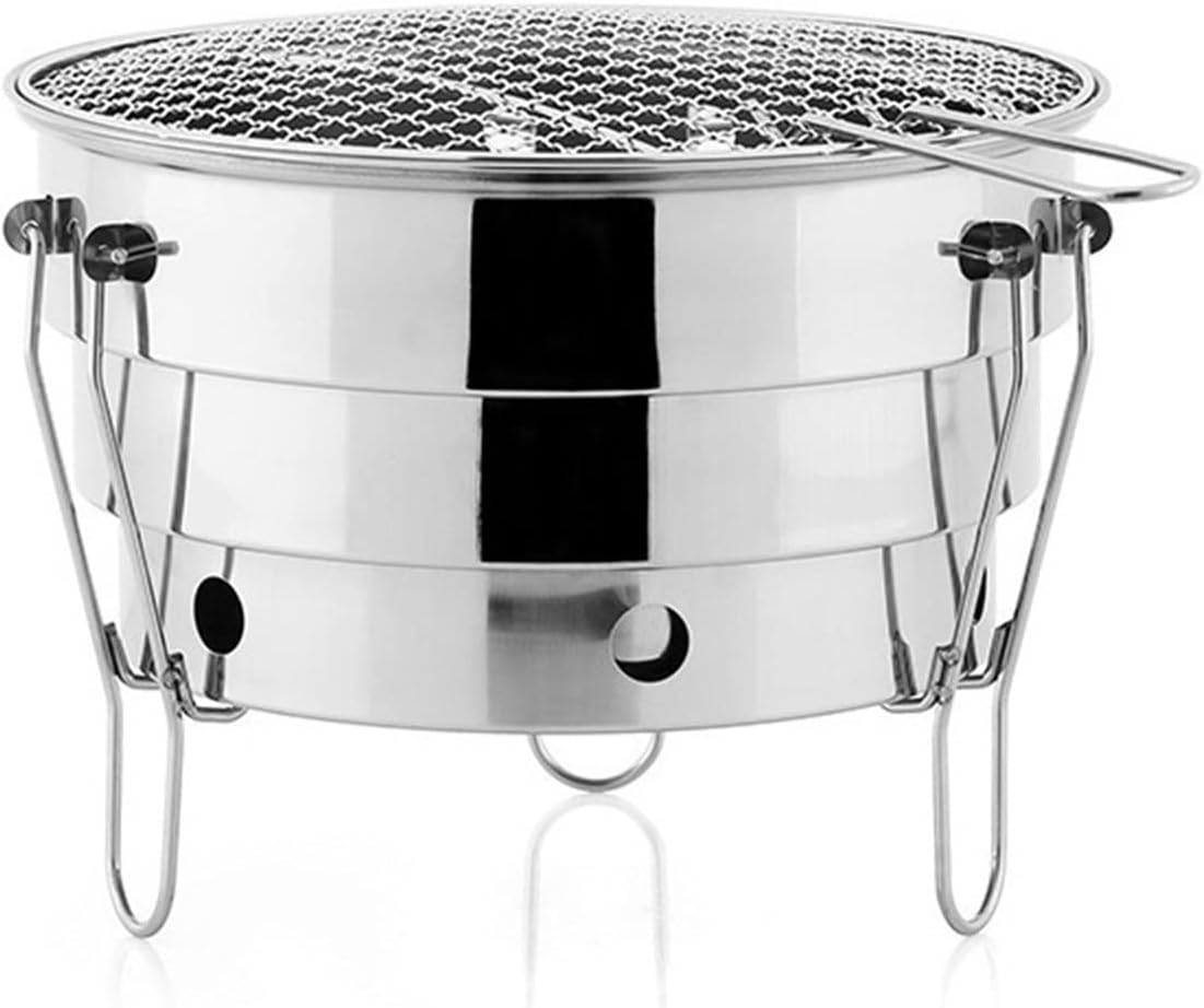 Grills Mini BBQ Grill Stainless Steel BBQ Grill Folding Barbecue Accessories Portable Kitchen Cooking Tools For Outdoor Camping