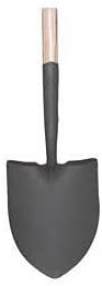 A.M. Leonard Forged Steel Round Point Shovel with D Grip Handle - 30 Inches
