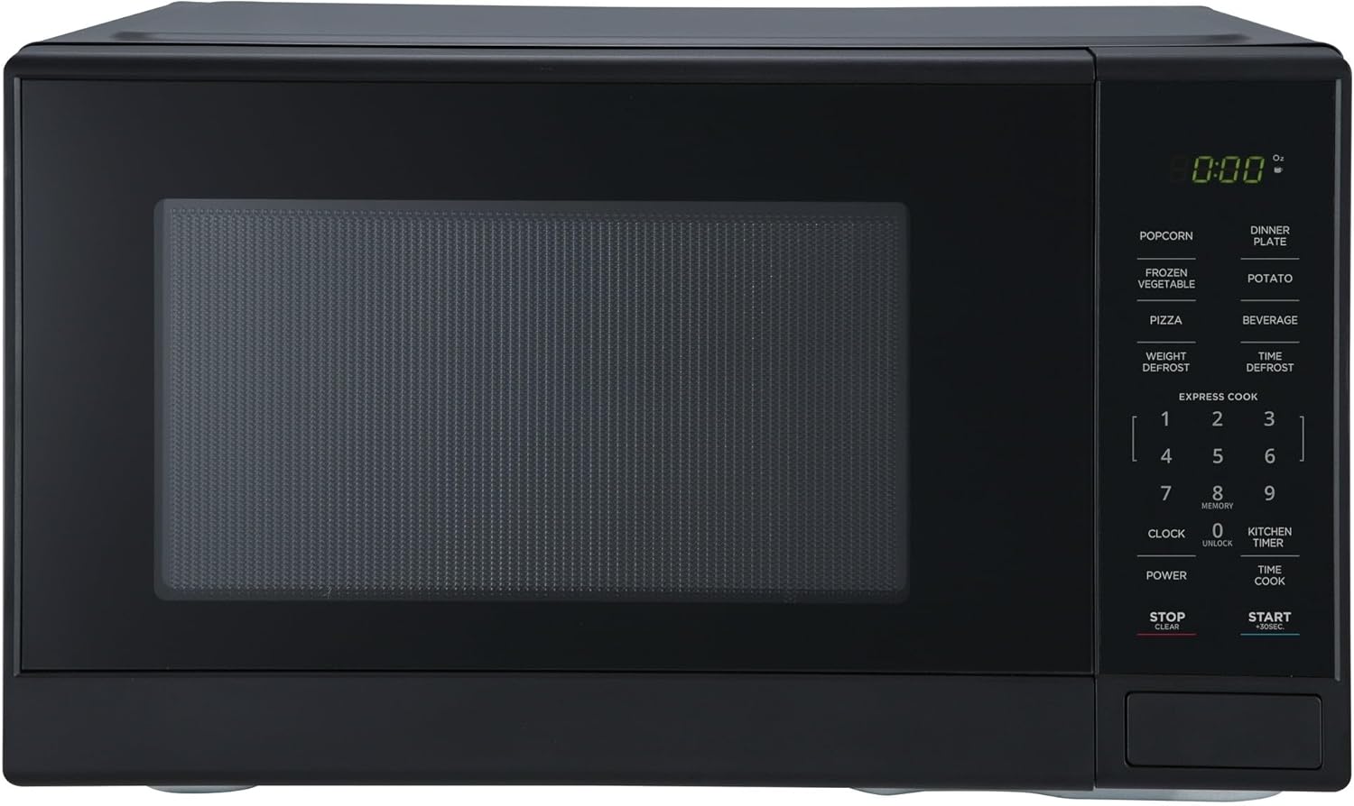 1.1 Cu. ft Countertop Microwave Oven - 1000 Watts with 10 Power Levels & One-Touch Cooking