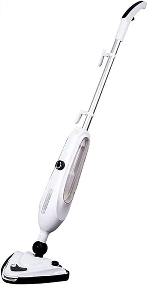 Steam Mop, Steamer for Cleaning Hardwood Floor Cleaner for Tile Grout Laminate Ceramic, Handheld Steam Cleaner, 16Ft Long Power Cord, White