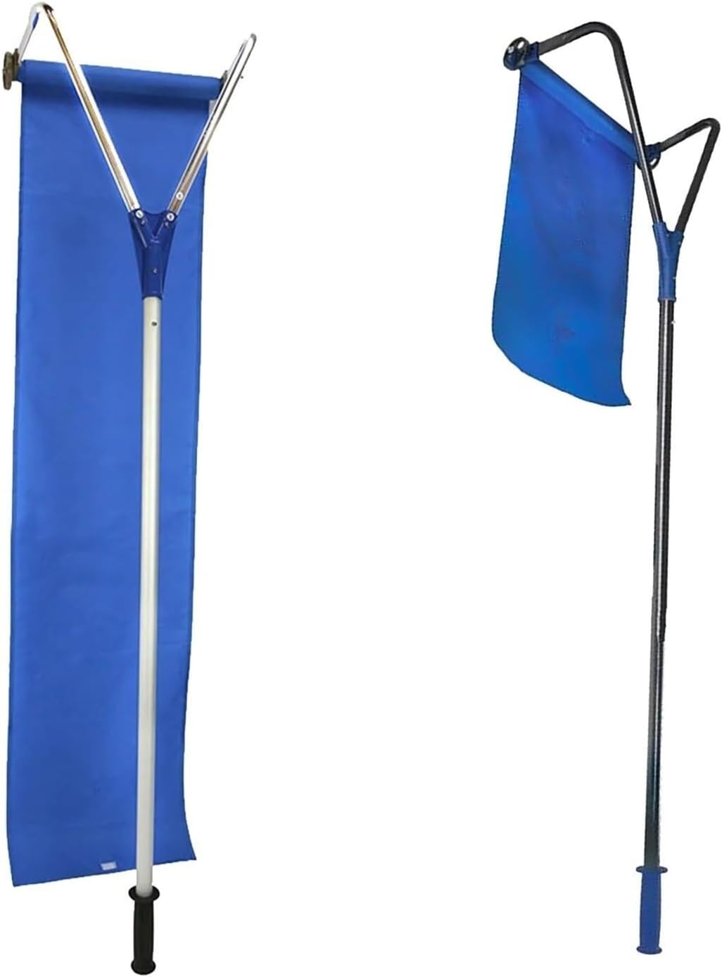 Snow Roof Rake Roof Snow Rake, 30 Degrees Telescopic Snows Removal System Cloth Adjustable Slip-Proof Rod Roof Rake for Removing Snow