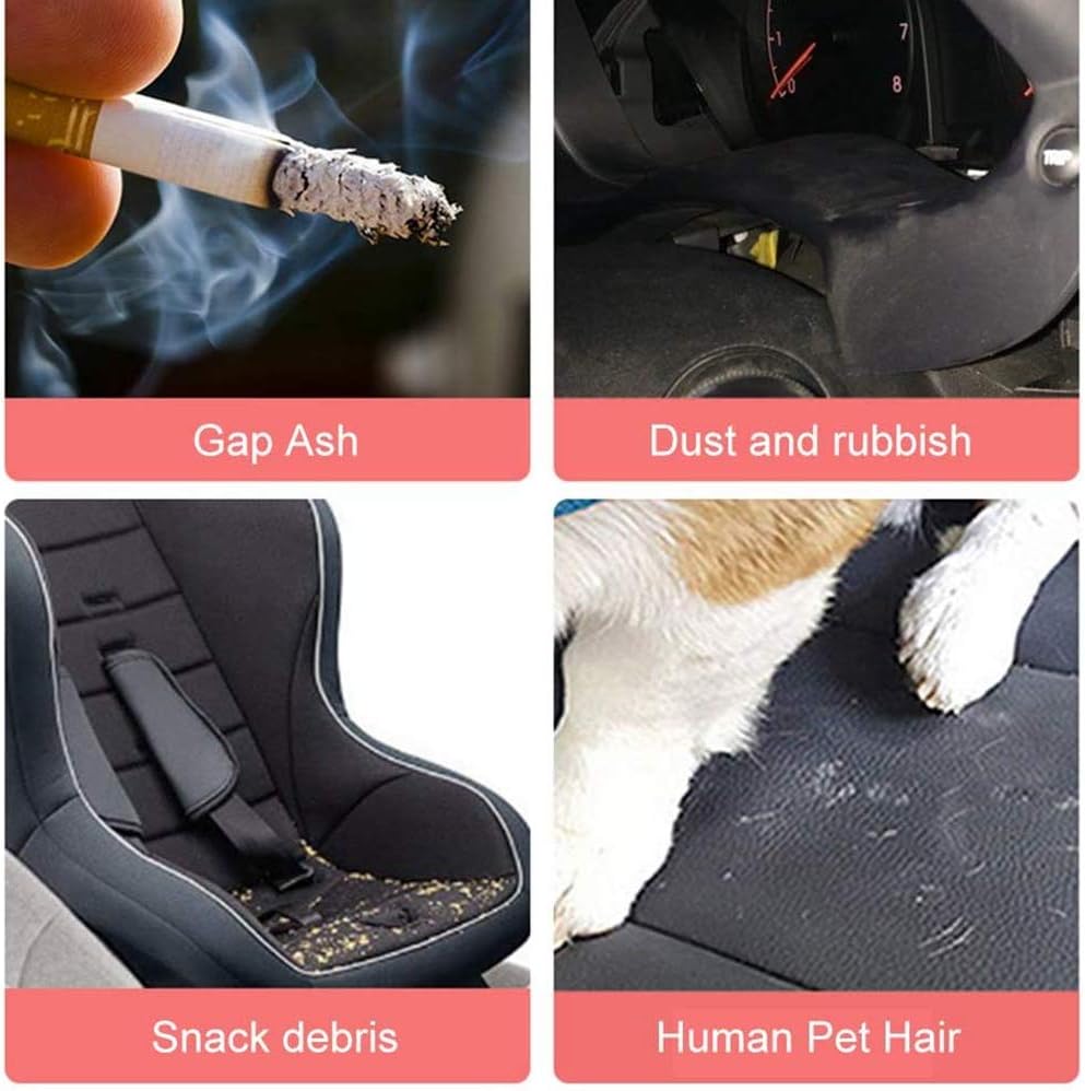 ele ELEOPTION Car Vacuum Cordless,4000pa 80W Portable Handheld Vacuum Cleaner for Car/Home/Pet Hair