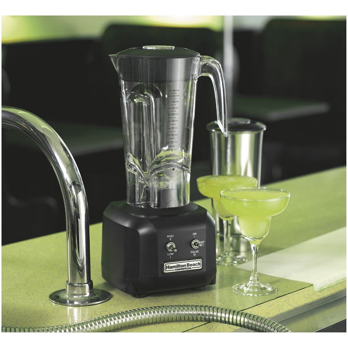 Hamilton Beach - HBB250R HBB250 Commercial Rio Bar Blender with 44-Ounce Polycarbonate Container, Black