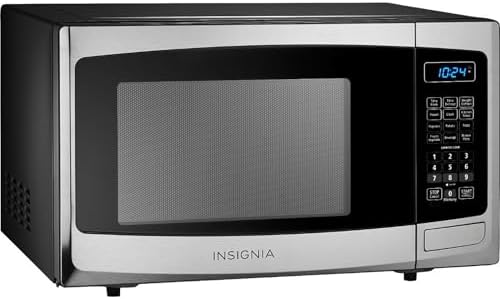 0.9 Cu. Ft. Compact Microwave - Stainless Steel