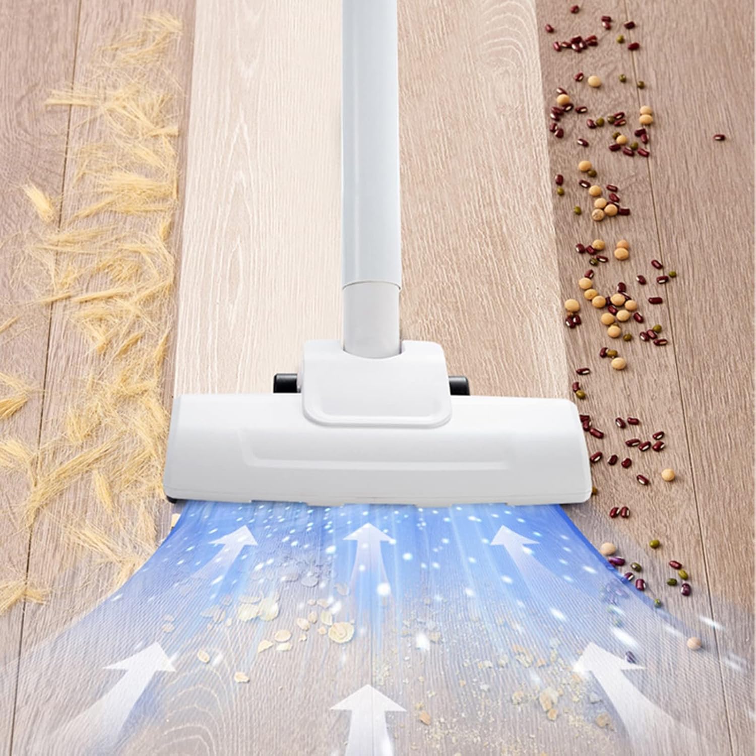 Handheld Vacuum Cleaner 600W Powerful Suction Stick Vacuum Cleaner Cordless Light Weight Handheld Carpet Cleaner, Portable Ash Vacuum for Home Car,Green