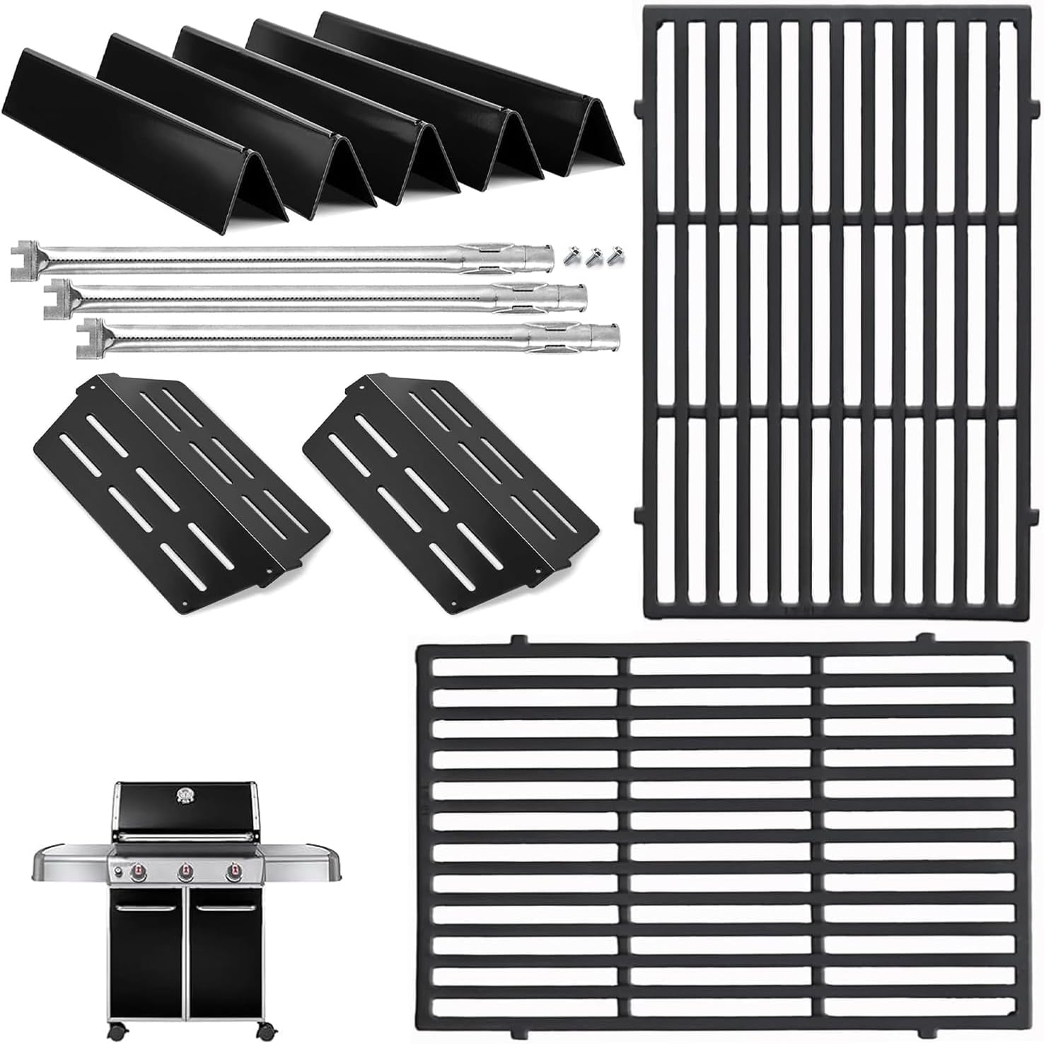 Grill Replacement Parts for Weber Genesis 300 Series 17.5 