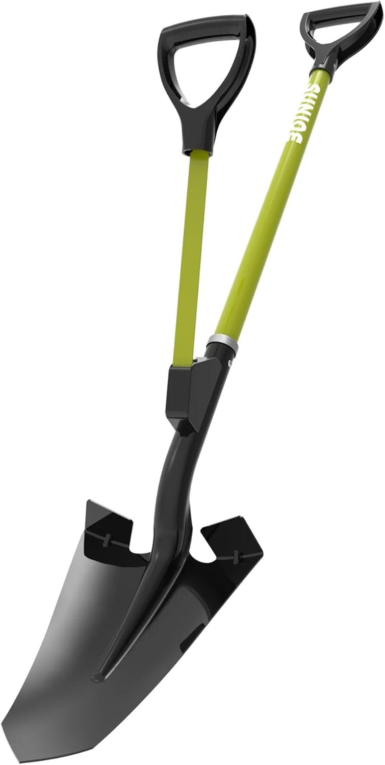 Sun Joe Garden Digging Shovel with 9