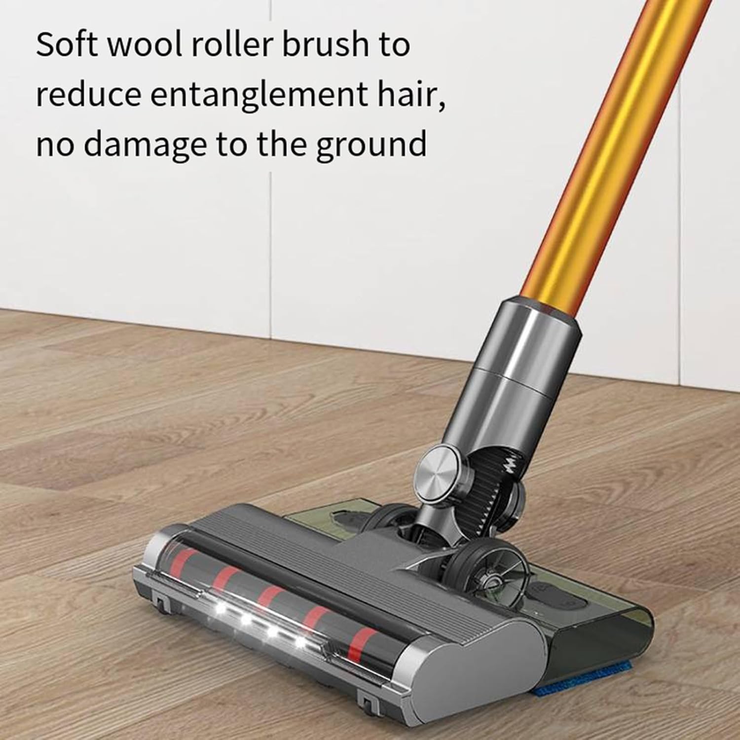 Handheld Cordless Household Vacuum Cleaner, 28KPa 400W Strong Suction Power, 60 Min of Long-Lasting Battery Life