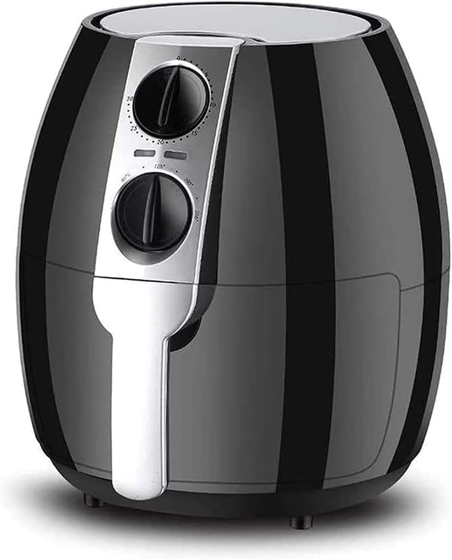 oven mini oven air fryer oven Small Air Fryer, Air Fryer for Home Use 4.5L French Household Multifunctional Oil Free Oveny Low Fat Cooking Double Knob Temperature Time Control Small Air Fryer Oven,