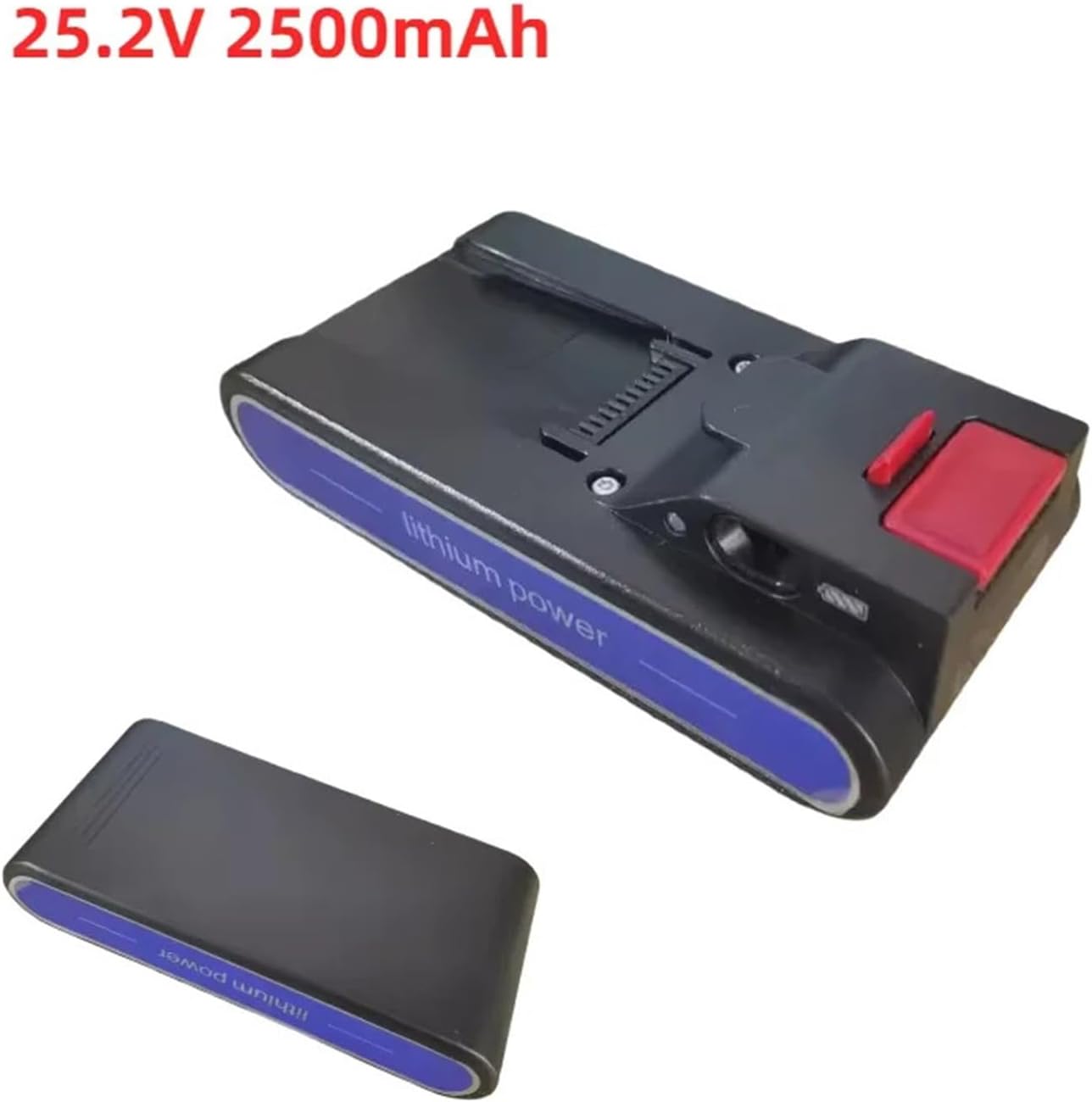 Compatible for Jimmy JV83 C83 Handheld Cordless Vacuum Cleaner Parts/Accessories T-dc39 Lithium Ion Battery Pack 25.2V 2500mAh